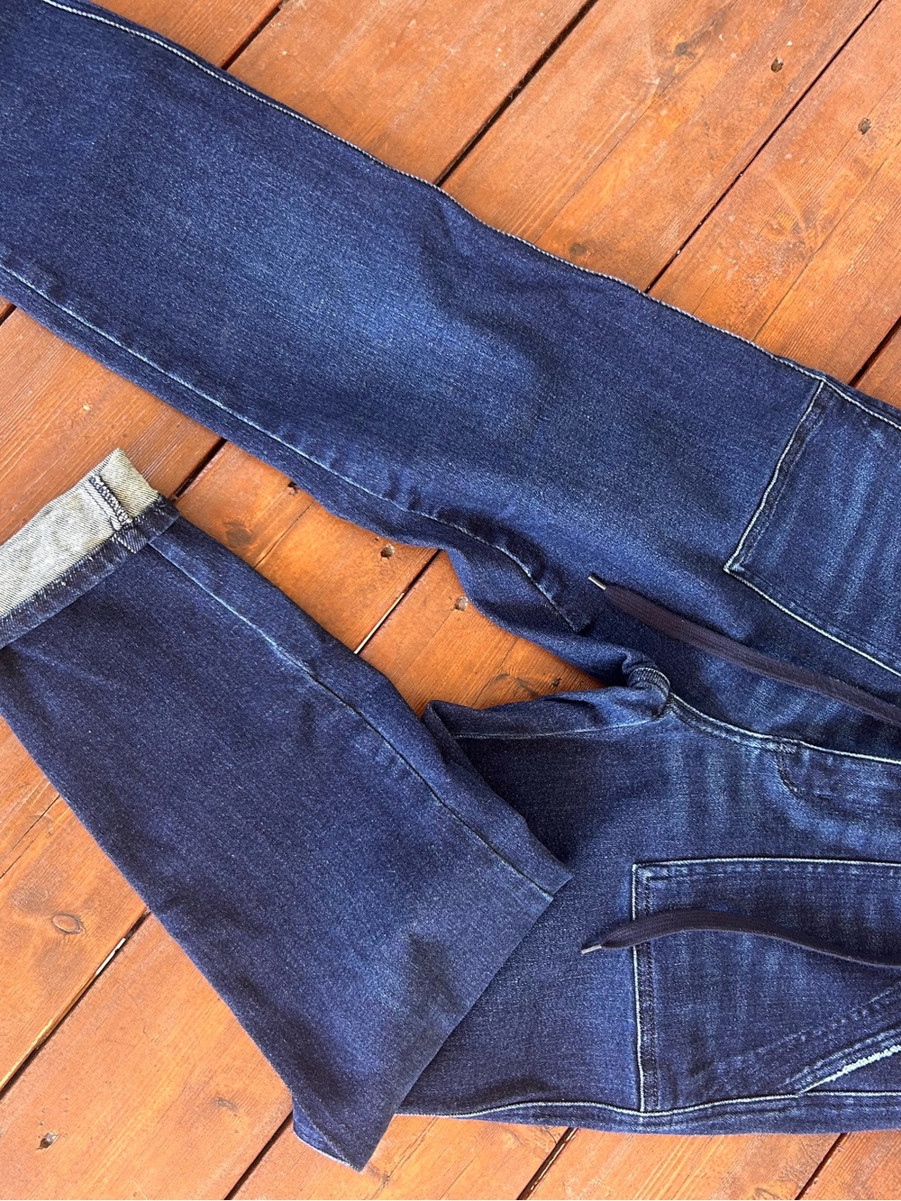 Judy Blue Deep Indigo Slim Straight Jeans